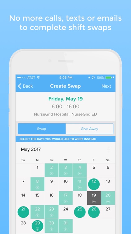 NurseGrid - calendar for nurses, by nurses screenshot-4