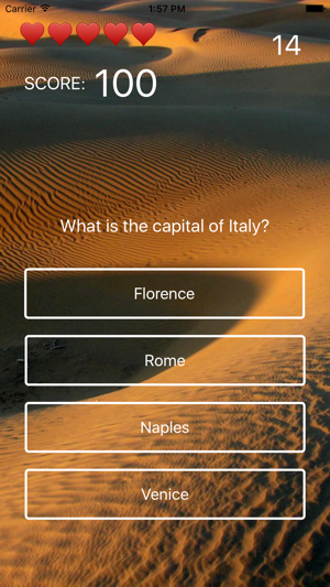 World's Capitals Quiz