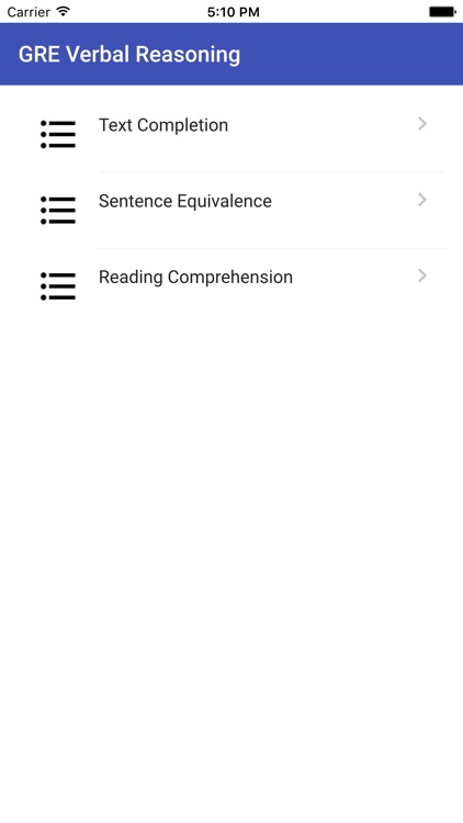 GRE Verbal Reasoning Practice Tests screenshot-3