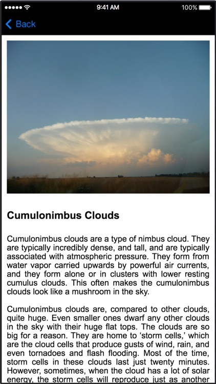 Types of Clouds - Ten Main Cloud Classifications