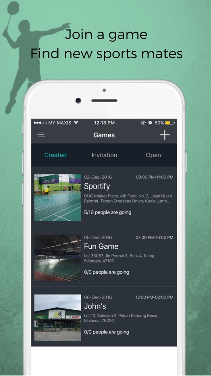 Sportify App