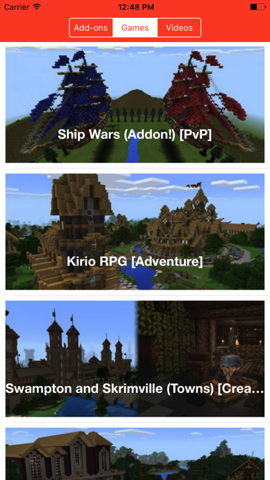 Screenshots of FNAF ADD ONS FOR MINECRAFT PE GAME for iPhone