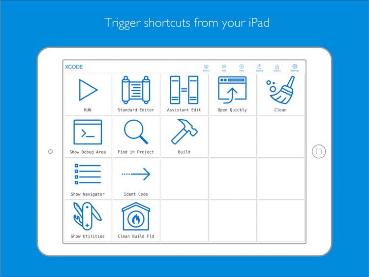 TouchBoard - Visual shortcut ninja