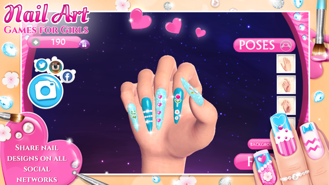 Jeux De Ongle Pour Fille Salon De Manucure Dans Lapp Store