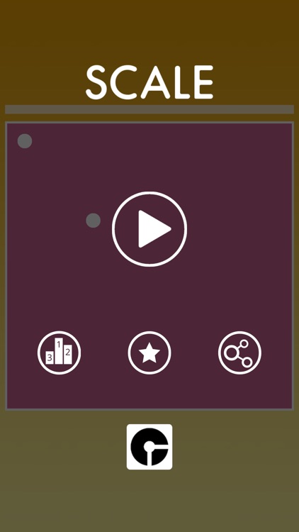 Scale Game - Catch The Dot