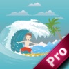 A Surfer Man In The Ocean PRO