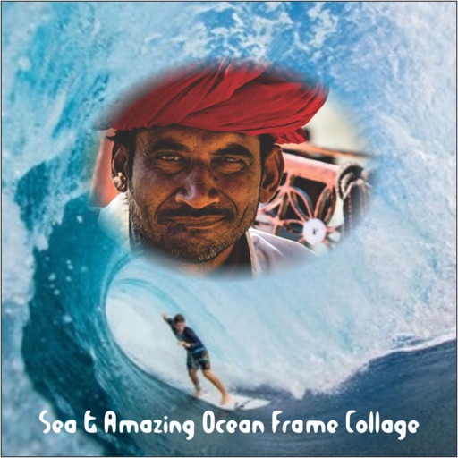 Sea & Amazing Ocean Photo Frames Collage Wallpaper