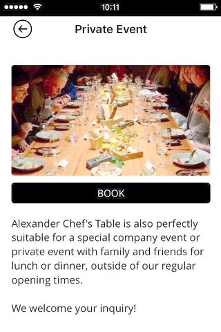 Alexander Chef's Table screenshot 4