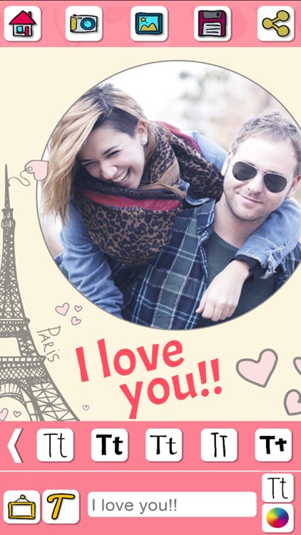 I Love You Photo Frames & Collage – Pro screenshot-3