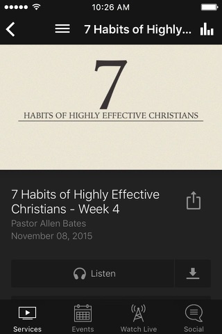 Victory Family Church App screenshot 2