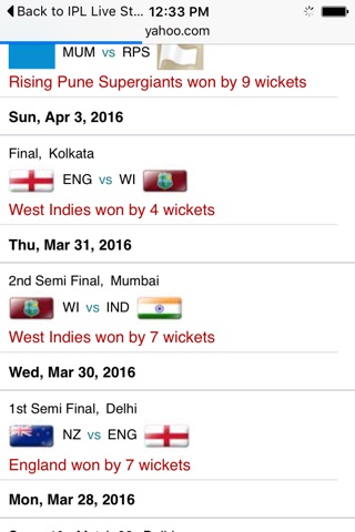 IPL Cricket Live Score screenshot 3