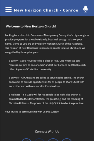 New Horizon Church - Conroe TX screenshot 4