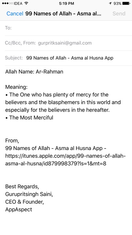 99 Names of Allah - Asma al Husna screenshot-3