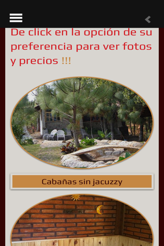 cabanas en mazamitla screenshot 4