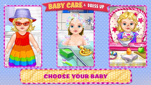 Baby Care & Dress Up - Love & Have Fun w