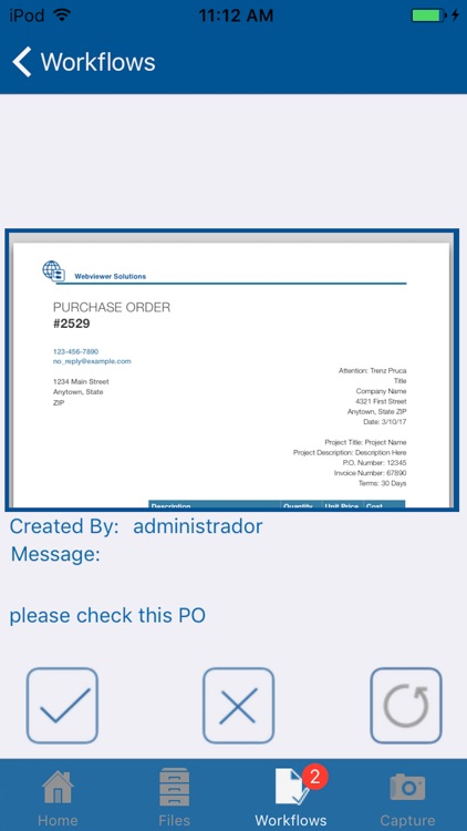 Webviewer mobile client screenshot-3