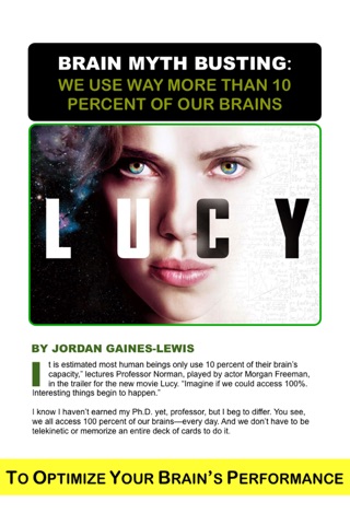 High Performance Brain Magazine screenshot 4