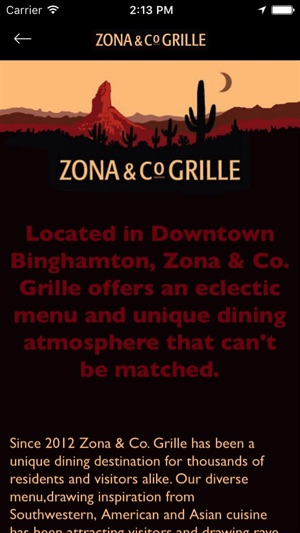 Zona & Co Grille(圖2)-速報App