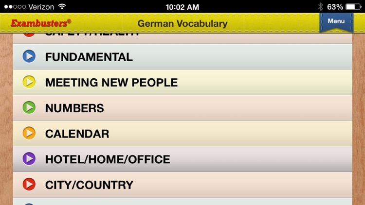 CLEP German Prep Flashcards Exambusters