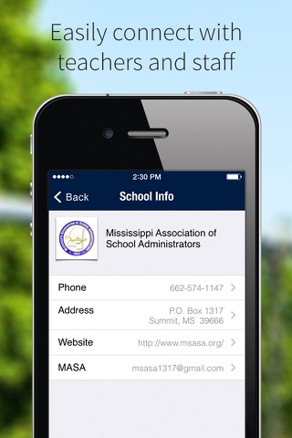 Mississippi Association of School Administrators screenshot 2
