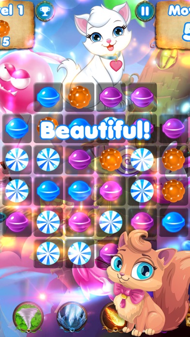 KITTY CRUSH - PUZZLE GAMES WITH CANDY AND CATS 1.0 IOS GAME GIẢI TRÍ KITTY CRUSH - PUZZLE GAMES WITH CANDY AND CATS 1.0 IOS
