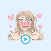 Overly Attached Girlfriend - Animated GIF Stickers