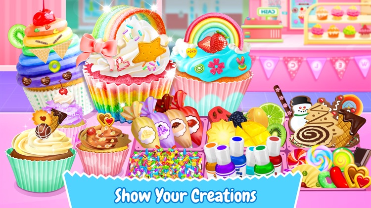 Cupcake Maker! Sweet Food Cooking Dessert Games screenshot-3