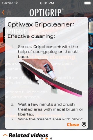 OPTIGRIP screenshot 2