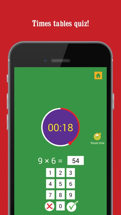 Times Tables - Learn, practice, test math