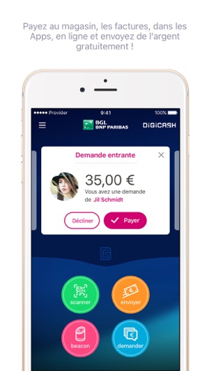 Digicash BGL BNP Paribas