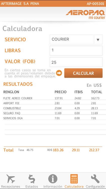 Aeropaq Colombia screenshot-3