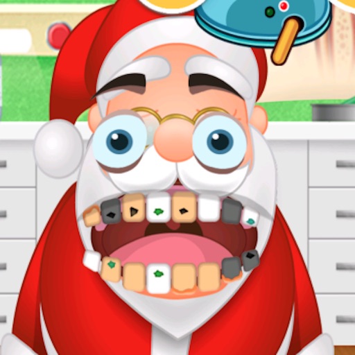 Santa Dentist Clinic Winter Snowman Game for girls icon