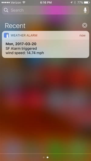 Custom Weather Alerts