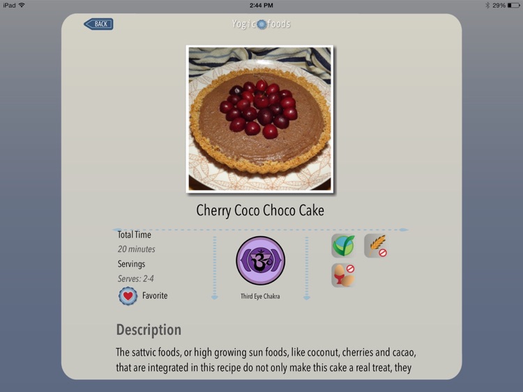 Yogicfoods - Vegetarian, vegan baking recipes