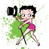 Betty Boop Love Affair Stickers