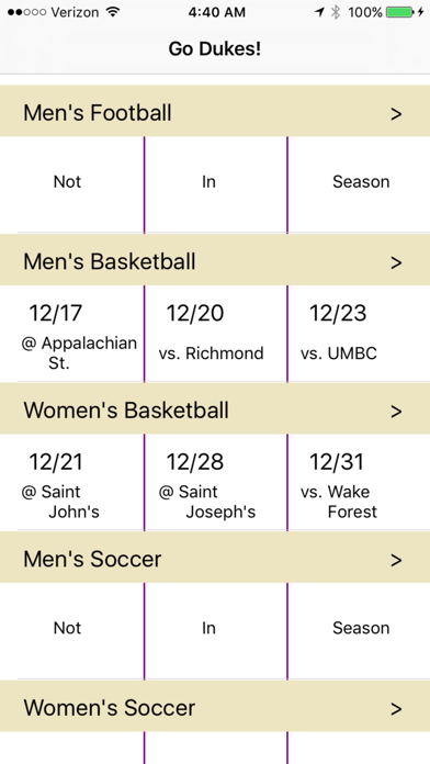 How to cancel & delete James Madison University Sports from iphone & ipad 1
