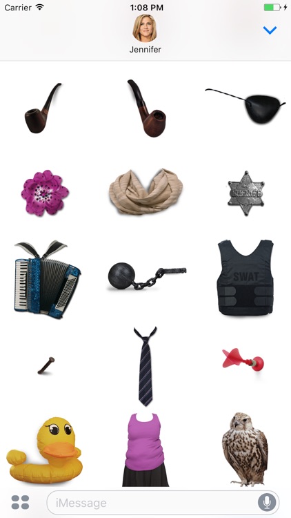 Facetouch Fun Stickers for iMessage screenshot-4