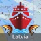 GPS Marine Charts App offers access to charts covering Latvia (derived from MAL(Maritime Administration of Latvia) data) with POI layers created from ENC charts