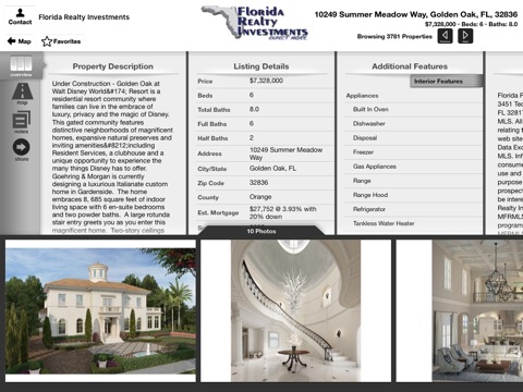 Florida Realty Investments for iPad screenshot 4