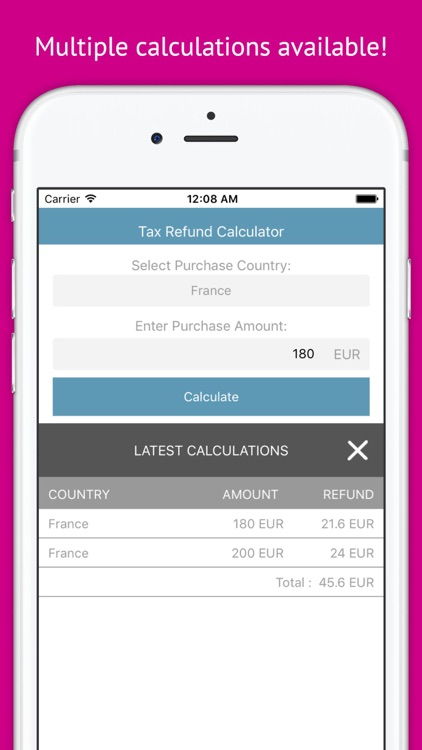 Tax Refund Calculator - Tax Free screenshot-3