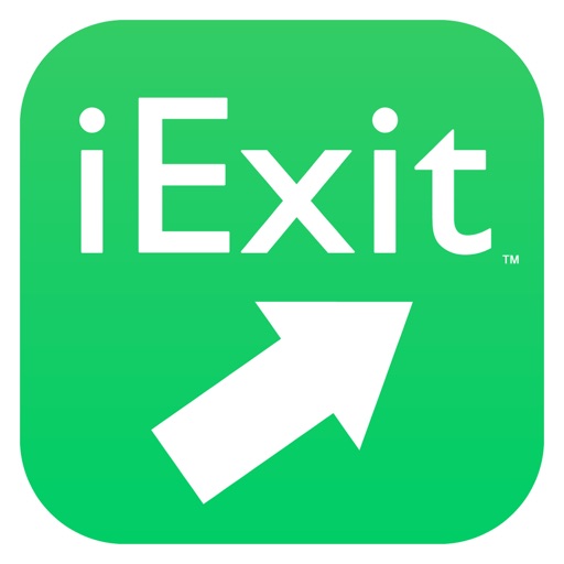 iExit Interstate Exit Guide iOS App
