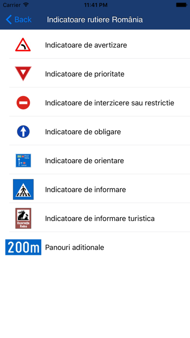 How to cancel & delete Indicatoare rutiere România from iphone & ipad 1