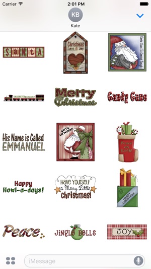 Christmas Stickers #2 for iMessage(圖3)-速報App