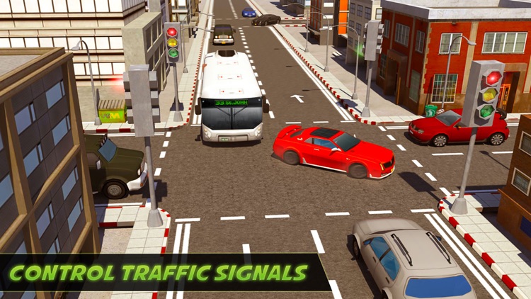 City Traffic Control Rush Hour Driving Simulator screenshot-4