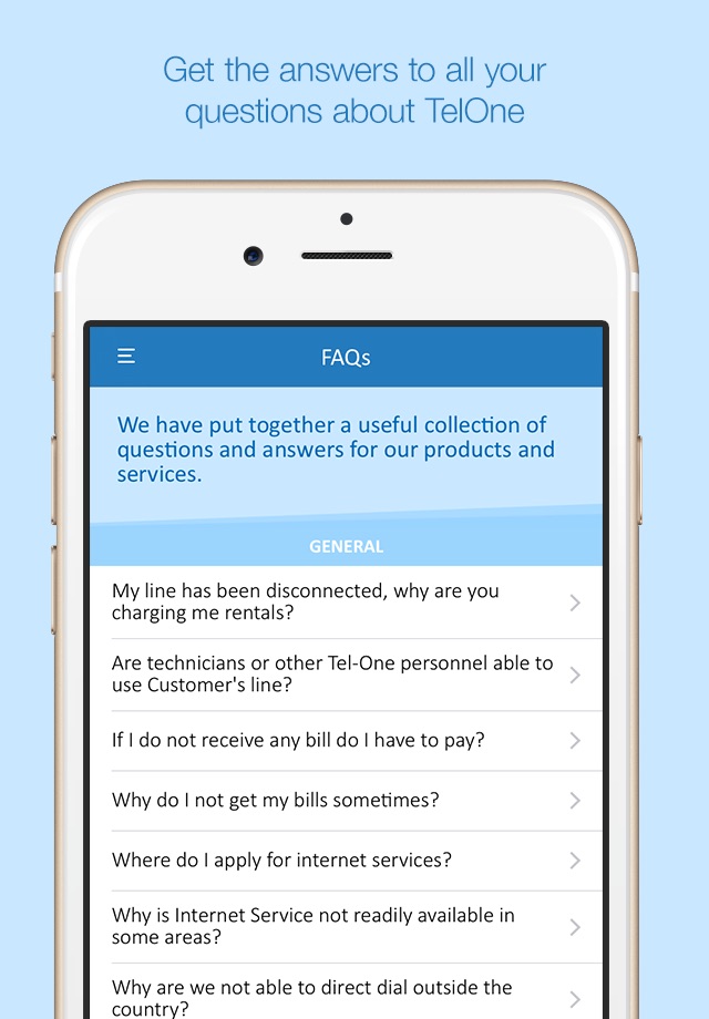 TelOne Customer Experience screenshot 4