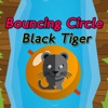 Cute 'n Fun Black Tiger Bouncing Circle