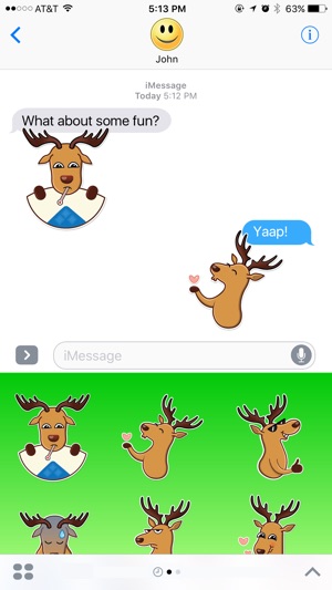 Elk in Forest Stickers(圖2)-速報App