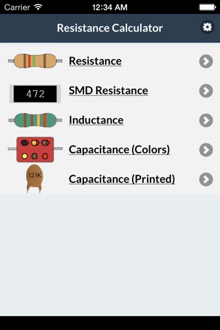 Resistance Calculator Pro screenshot 2