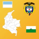 Colombia Department (State) Maps and Flags