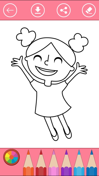 Coloring Pages for Girls, Coloring Book for Kids